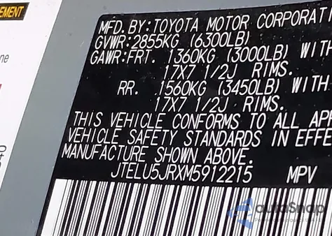2021 Toyota 4Runner Trd Pro from USA, damaged, VIN JTELU5JRXM5912215
